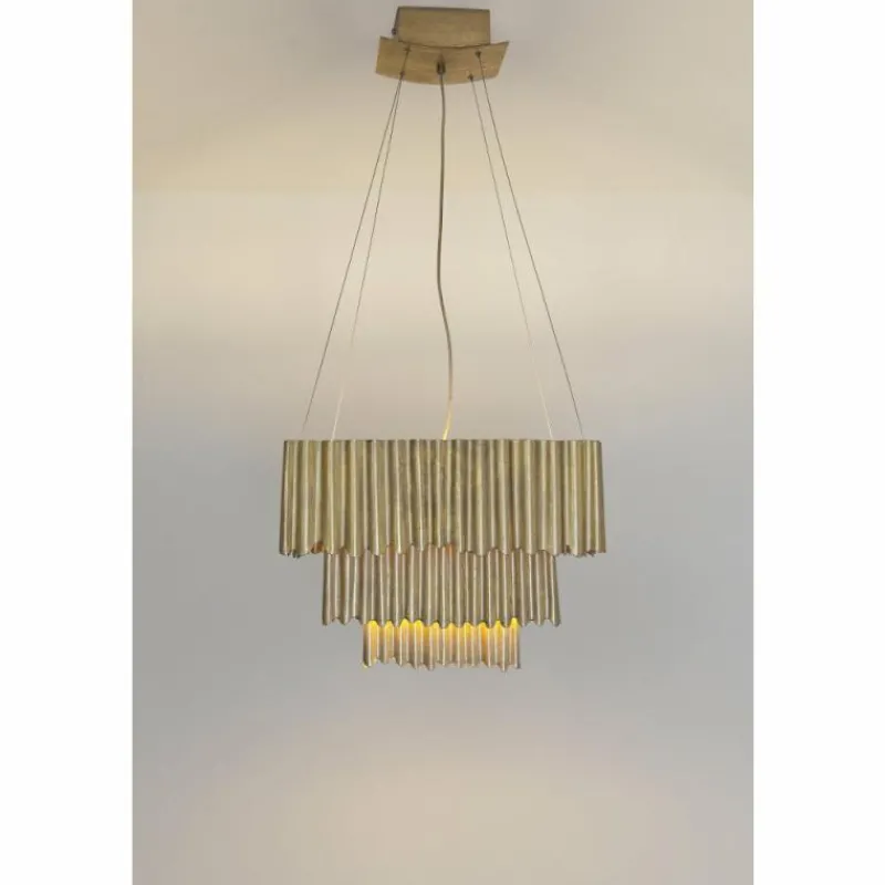 Lampes Dorées-Luminaires Holländer Suspension Holländer SIPARIO Or, 1 lumière