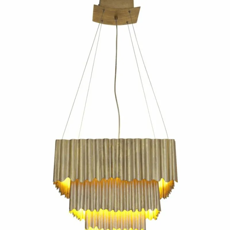 Lampes Dorées-Luminaires Holländer Suspension Holländer SIPARIO Or, 1 lumière