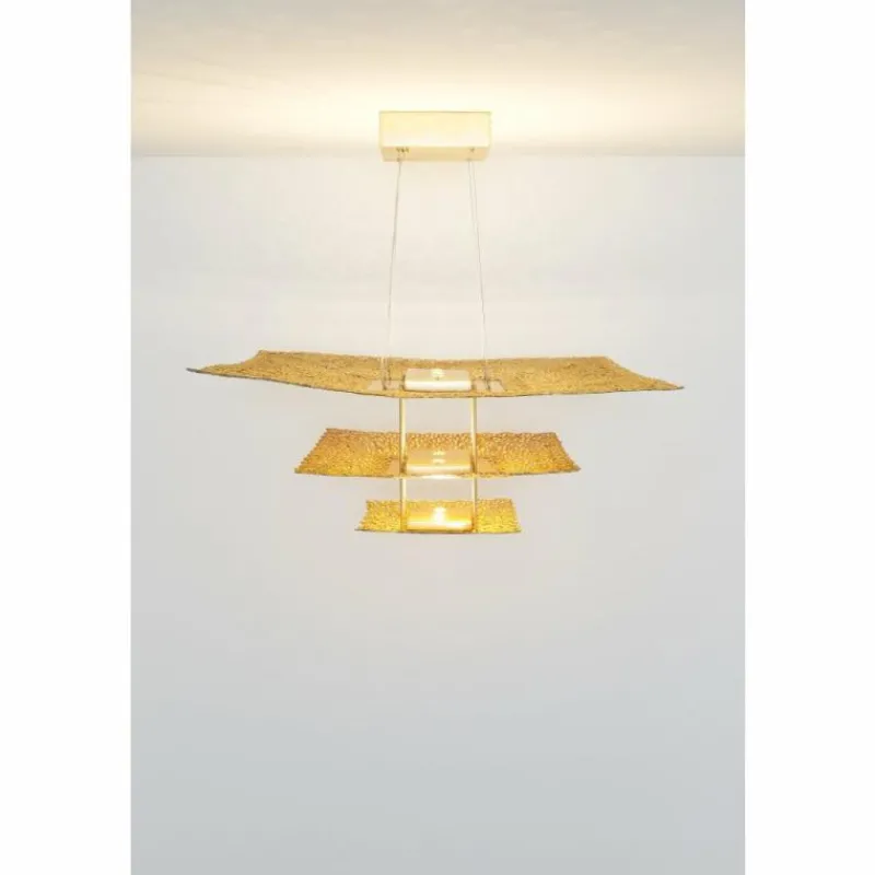 Lampes Dorées-Luminaires Holländer Suspension Holländer SOGNATORE LED Or, 7 lumières