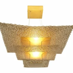 Lampes Dorées-Luminaires Holländer Suspension Holländer SOGNATORE LED Or, 7 lumières