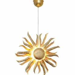 Lampes Dorées-Luminaires Holländer Suspension Holländer SONNE Or, 4 lumières