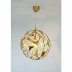 Lampes Dorées-Luminaires Holländer Suspension Holländer TALISMANO Or, 1 lumière