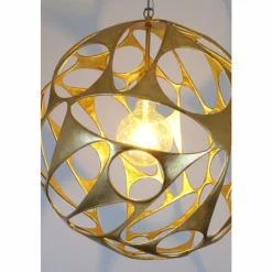 Lampes Dorées-Luminaires Holländer Suspension Holländer TALISMANO Or, 1 lumière