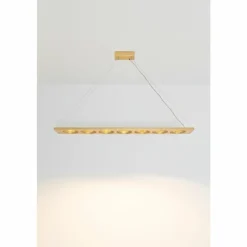 Lampes Dorées-Luminaires Holländer Suspension Holländer TENACIA LED Or, 7 lumières