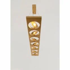 Lampes Dorées-Luminaires Holländer Suspension Holländer TENACIA LED Or, 7 lumières