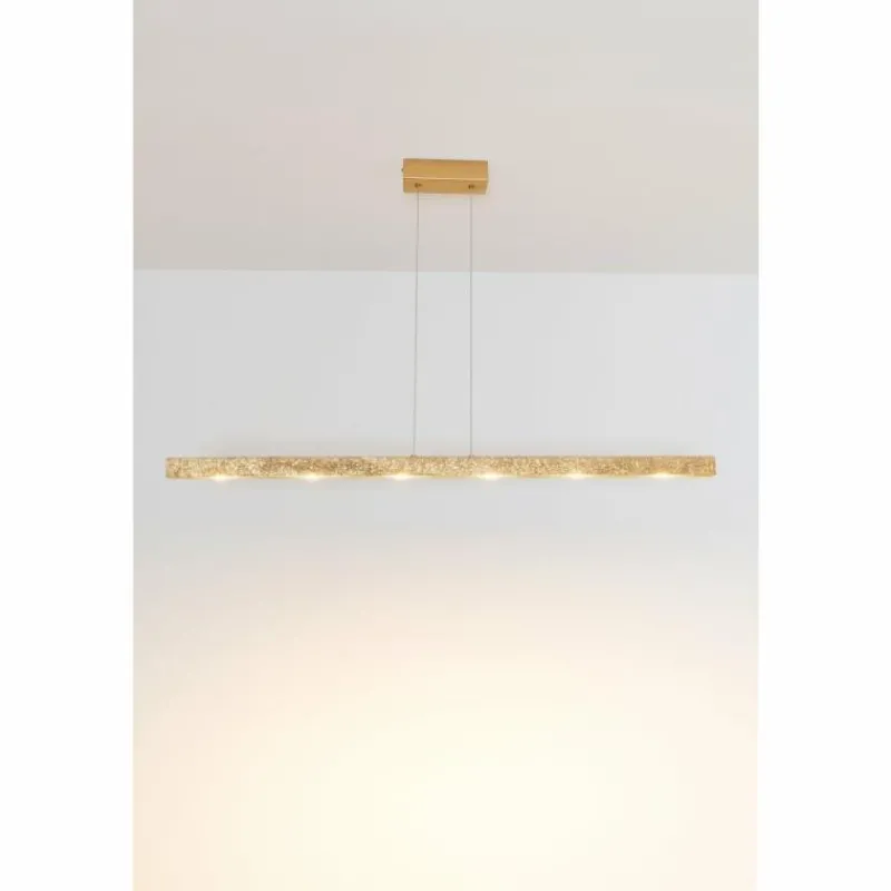 Lampes Dorées-Luminaires Holländer Suspension Holländer UNIVERSO LED Or, 6 lumières
