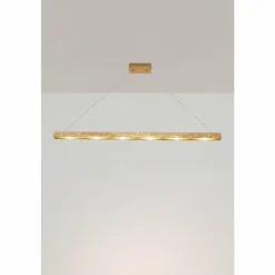 Lampes Dorées-Luminaires Holländer Suspension Holländer UNIVERSO LED Or, 6 lumières