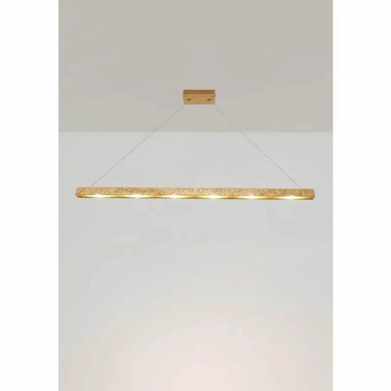 Lampes Dorées-Luminaires Holländer Suspension Holländer UNIVERSO LED Or, 6 lumières