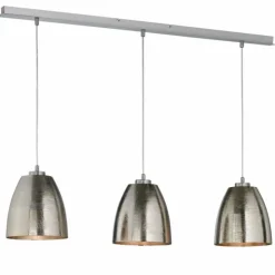 Lampes Dorées-Luminaires Fischer & Honsel Suspension Honsel SHINE Nickel mat, 3 lumières