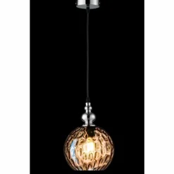 Luminaires Fischer & Honsel Suspension Honsel Uller Noir, 1 lumière