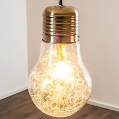 hofstein Suspension Hova Nickel mat, 1 lumière