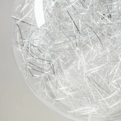 hofstein Suspension Hova Nickel mat, 1 lumière