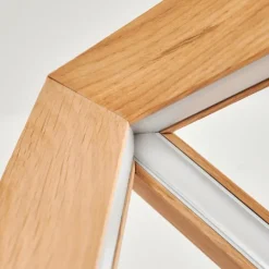 Lampes En Bois-hofstein Suspension Huanchillas LED Écru, 1 lumière