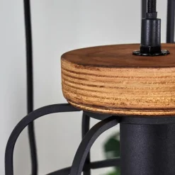 Lampes Vintages & Rétros-hofstein Suspension Husvik Noir, 3 lumières