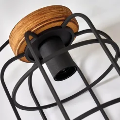 Lampes Vintages & Rétros-hofstein Suspension Husvik Noir, 3 lumières