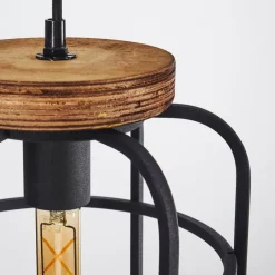 Lampes Vintages & Rétros-hofstein Suspension Husvik Noir, 1 lumière