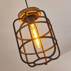 Lampes Vintages & Rétros-hofstein Suspension Husvik Noir, 1 lumière