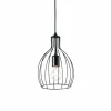 Luminaires Ideallux Suspension Ideal Lux AMPOLLA Noir, 1 lumière* Suspensions