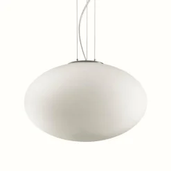 Luminaires Ideallux Suspension Ideal Lux CANDY Blanc, 1 lumière