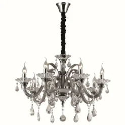 Luminaires Ideallux Suspension Ideal Lux COLOSSAL Chrome, 8 lumières