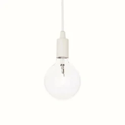 Luminaires Ideallux Suspension Ideal Lux EDISON Blanc, 1 lumière* Suspensions