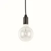 Luminaires Ideallux Suspension Ideal Lux EDISON Noir, 1 lumière* Suspensions