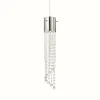 Luminaires Ideallux Suspension Ideal Lux GOCCE Chrome, 1 lumière