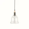 Lampes En Bois-Luminaires Ideallux Suspension Ideal Lux GRETEL Brun, Noir, 1 lumière