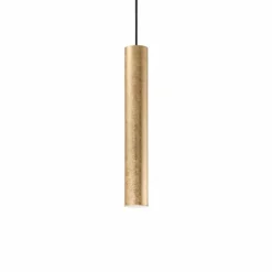 Lampes Dorées-Luminaires Ideallux Suspension Ideal Lux LOOK Or, 1 lumière