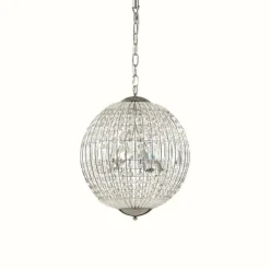 Lampes À Boules-Luminaires Ideallux Suspension Ideal Lux LUXOR Chrome, 6 lumières