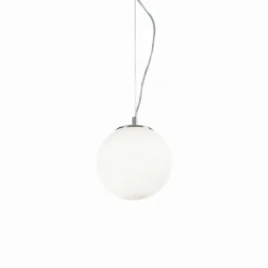 Luminaires Ideallux Suspension Ideal Lux MAPA Chrome, 1 lumière