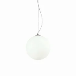 Luminaires Ideallux Suspension Ideal Lux MAPA Chrome, 1 lumière