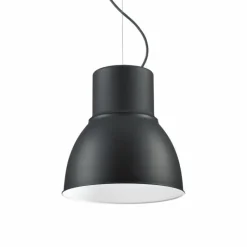 Luminaires Antiques-Luminaires Ideallux Suspension Ideallux BREEZE Noir, Blanc, 1 lumière