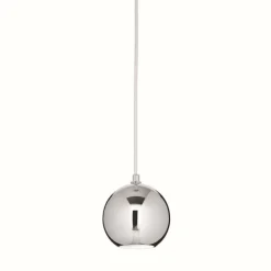Lampes À Boules-Luminaires Ideallux Suspension Ideallux Chrome, 1 lumière