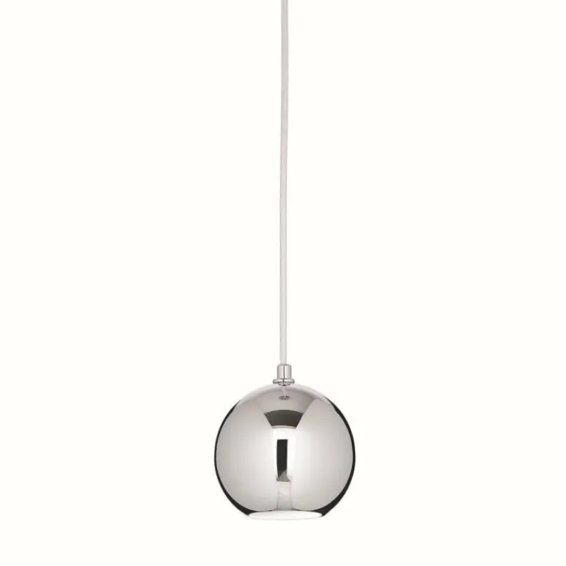 Lampes À Boules-Luminaires Ideallux Suspension Ideallux Chrome, 1 lumière