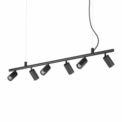 Luminaires Ideallux Suspension Ideallux DYNAMITE Noir, 6 lumières* Suspensions