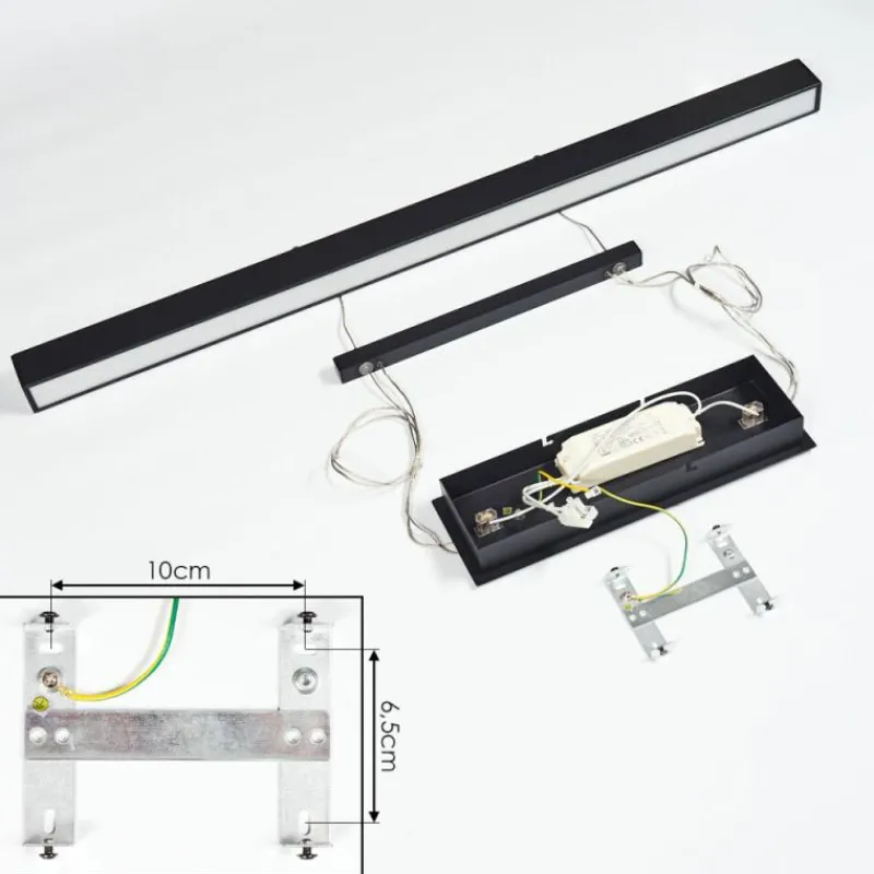 hofstein Suspension Ifo LED Noir, 1 lumière