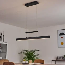hofstein Suspension Ifo LED Noir, 1 lumière