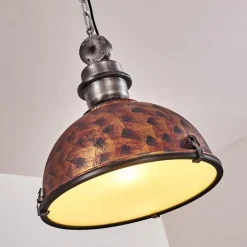 Lampes Industrielles-hofstein Suspension Ilvy Brun, 1 lumière