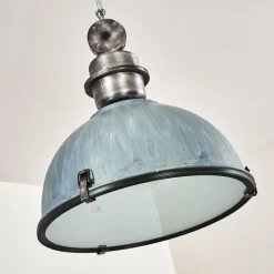 hofstein Suspension Ilvy Gris, Argenté, 1 lumière