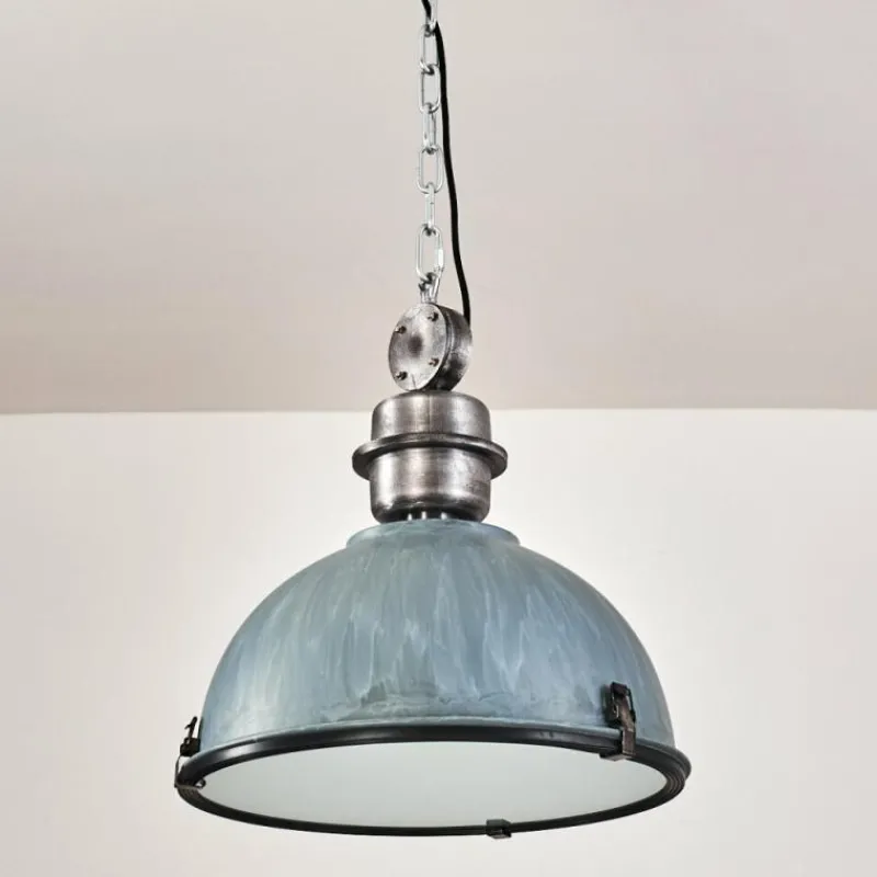 hofstein Suspension Ilvy Gris, Argenté, 1 lumière