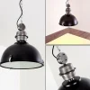 Lampes Industrielles-hofstein Suspension Ilvy Noir, 1 lumière