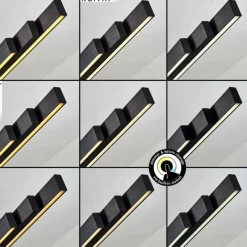 hofstein Suspension Inicio LED Noir, 3 lumières