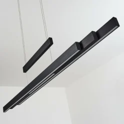 hofstein Suspension Inicio LED Noir, 3 lumières