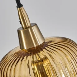 hofstein Suspension Iraola Or, Noir, 5 lumières