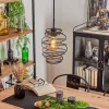 Lampes Vintages & Rétros-hofstein Suspension Iserables Noir, 1 lumière