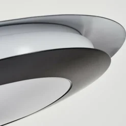 hofstein Suspension Ittingen LED Noir, 1 lumière, Changeur de couleurs