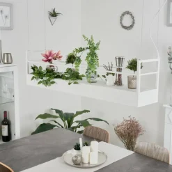 hofstein Suspension Jabilla Blanc, 6 lumières