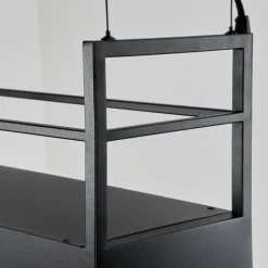 hofstein Suspension Jabilla Noir, 6 lumières