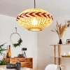 Style Boho-Chic-hofstein Suspension Jaurama Noir, 1 lumière